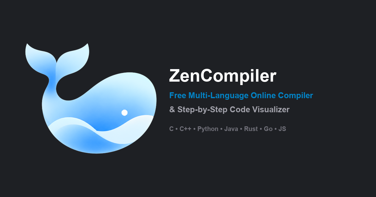 ZenCompiler Online Compiler & IDE Preview